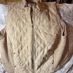 Plus Size Quilted Vest